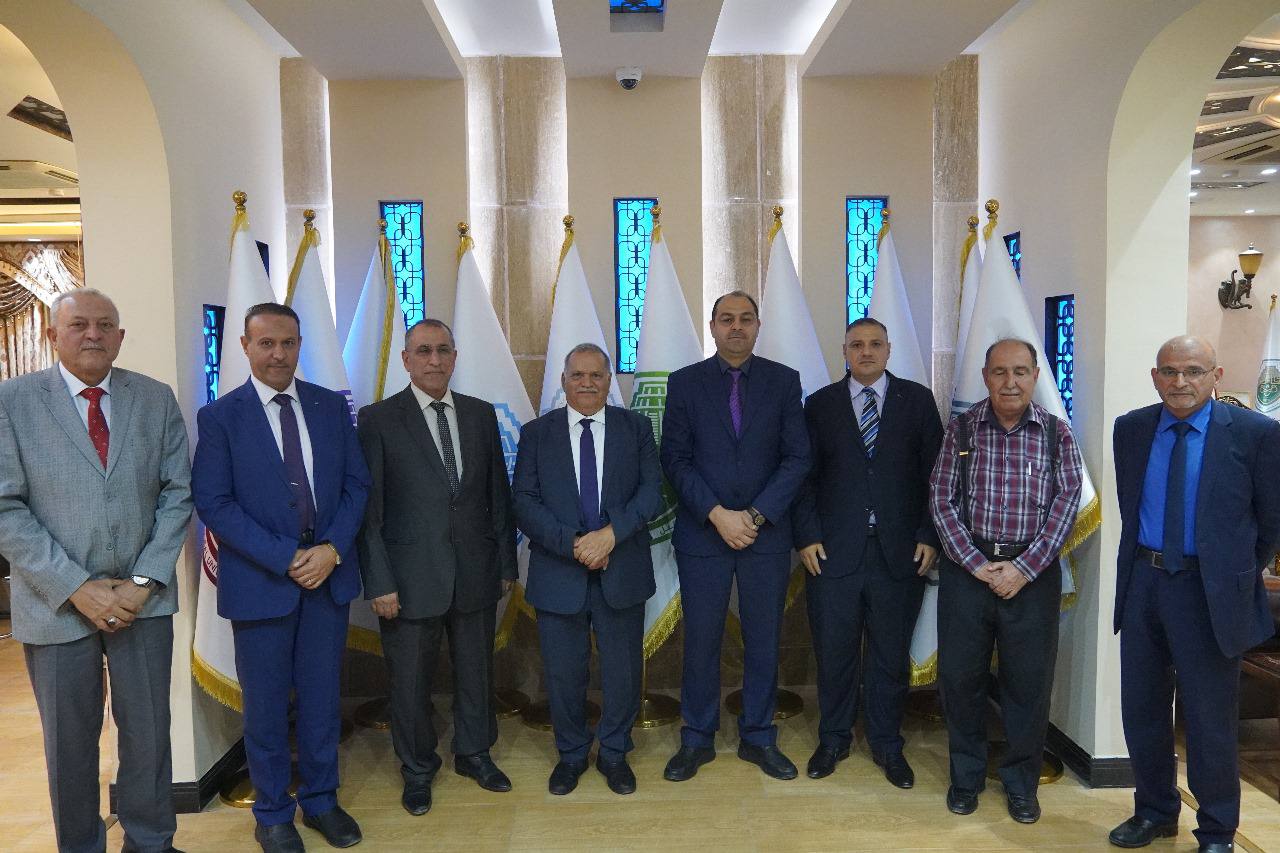جامعة المستقبل تستضيف وفد من مركز بحوث الطاقة في جامعة النهرين