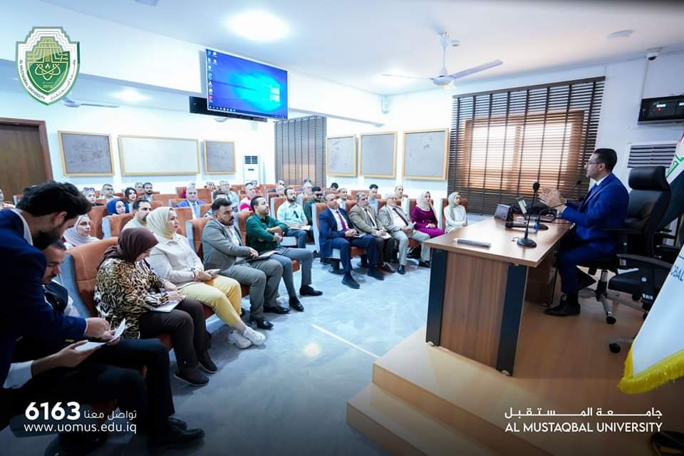  حضور كادر وحدة ضمان الجودة والاعتماد الأكاديمي في كلية الهندسة والتقنيات الهندسية