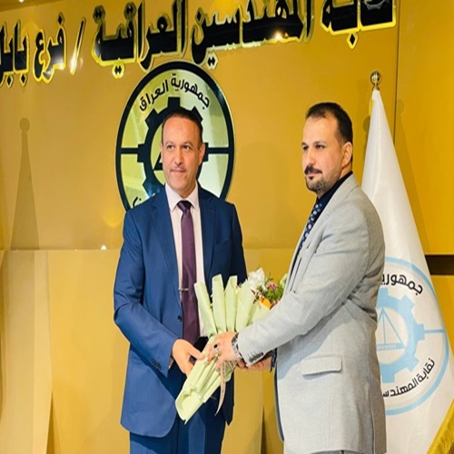 عميد كلية الهندسة والتقنيات الهندسية   أ.م. د. أزهر محسن عبد مع فريق بحثي  ينشر بحث في مجلة عالمية  