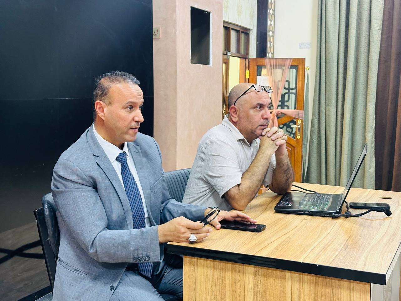 أجتماع عميد كلية الهندسة والتقنيات الهندسية حول مسار بولونيا ..