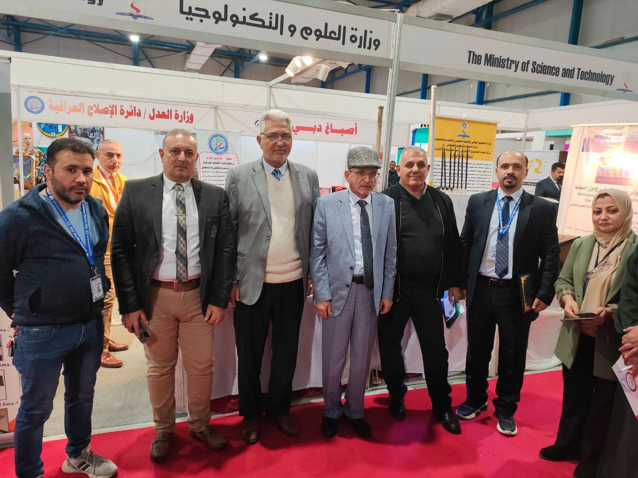 زيارة رئيس قسم هندسة تقنيات الأجهزة الطبية، السيد د. بيان مهدي صبار الإبراهيمي إلى معرض بغداد الدولي ..