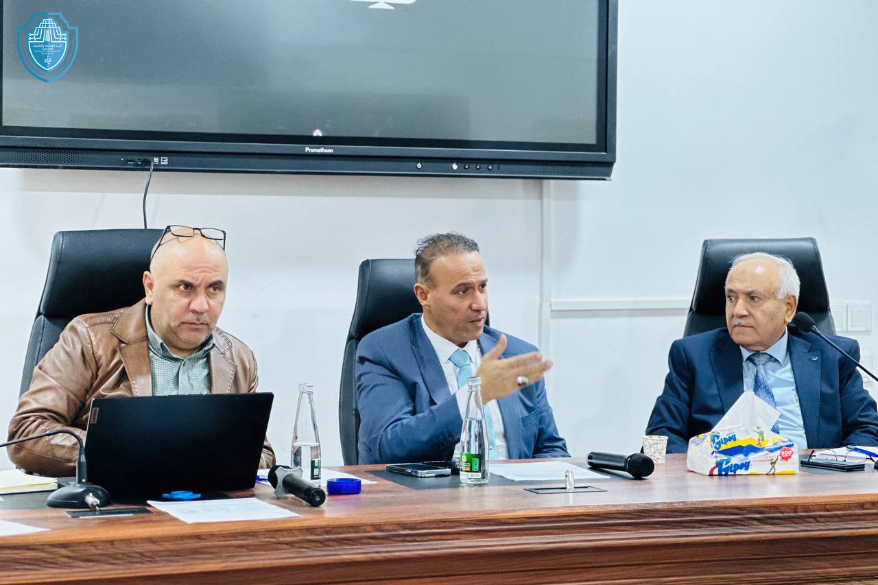 كلية الهندسة والتقنيات الهندسية تعقد جلستها الرابعة للعام الدراسي 2024-2025 ..