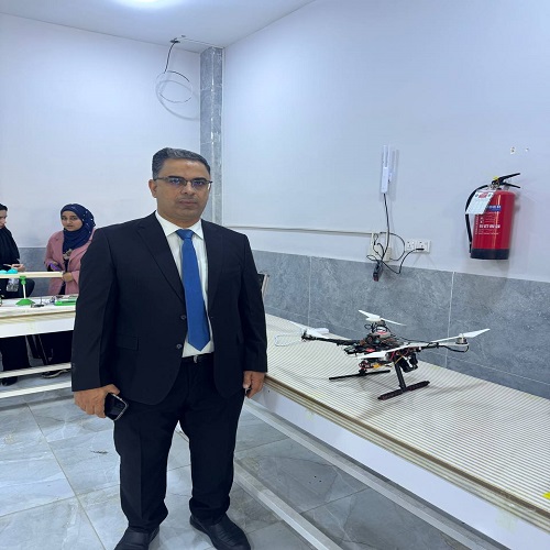  "تصميم طائرة مسيرة بتقنيات ذكية ومسارات ذكية باستخدام التعلم العميق"
