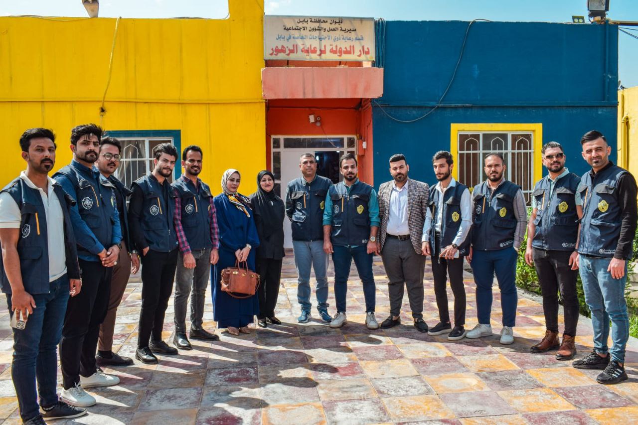  وحدة شؤون المرأة في كلية الهندسة والتقنيات الهندسية تنظم زيارة إلى دار الأيتام