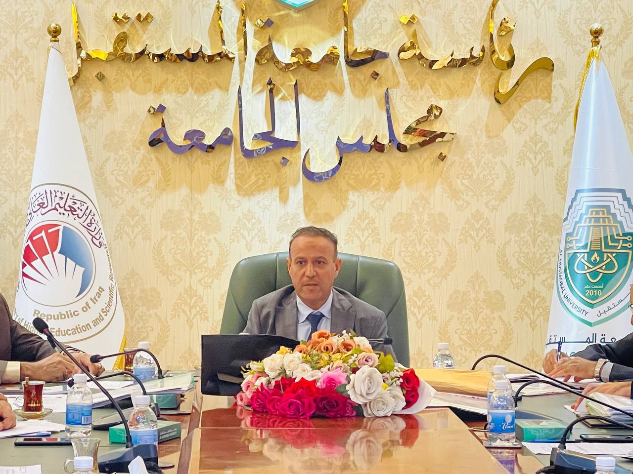 عميد كلية الهندسة والتقنيات الهندسية - يحصل على شكر  تقدير من وزير التعليم العالي والبحث العلمي..