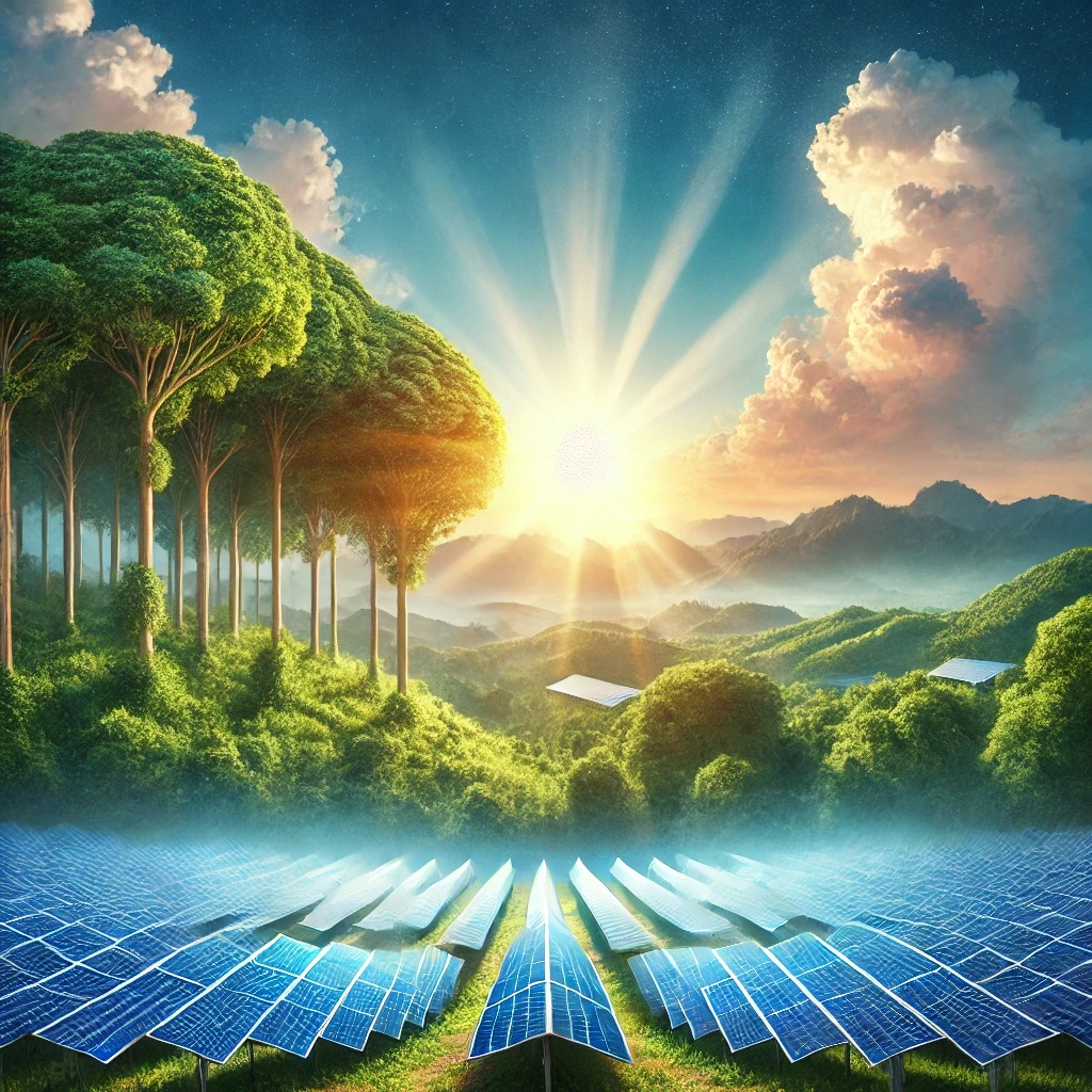 The Green Power of Solar Energy