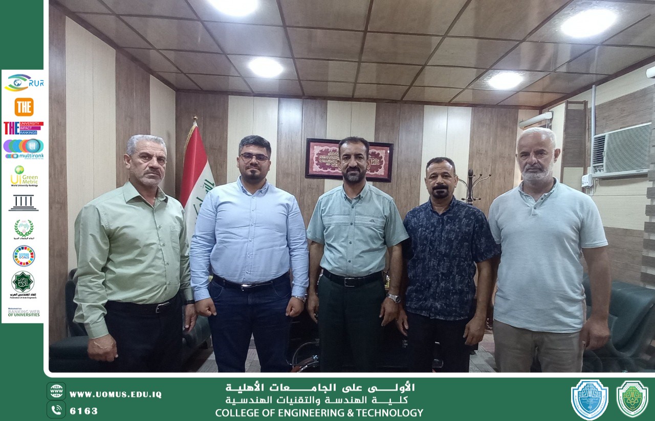 تعاون مشترك بين كلية الهندسة والتقنيات الهندسية والمركز الوطني للصحة والسلامة المهنية في بابل