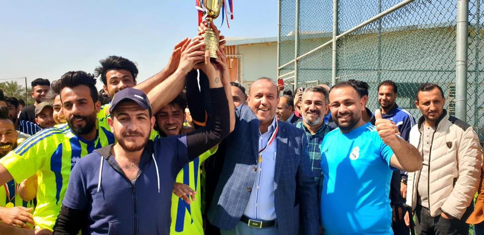 The Air Conditioning & Refrigeration Techniques Engineering Team won the Business Administration Team