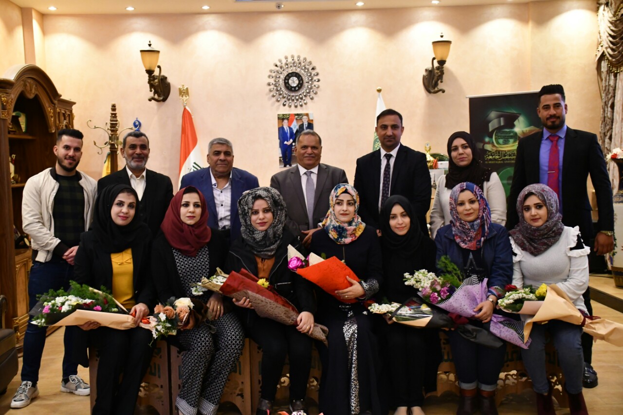 قسم الفيزياء الطبية يزور الاستاذ المساعد الدكتور حسن شاكر مجدي عميد كلية المستقبل الجامعة