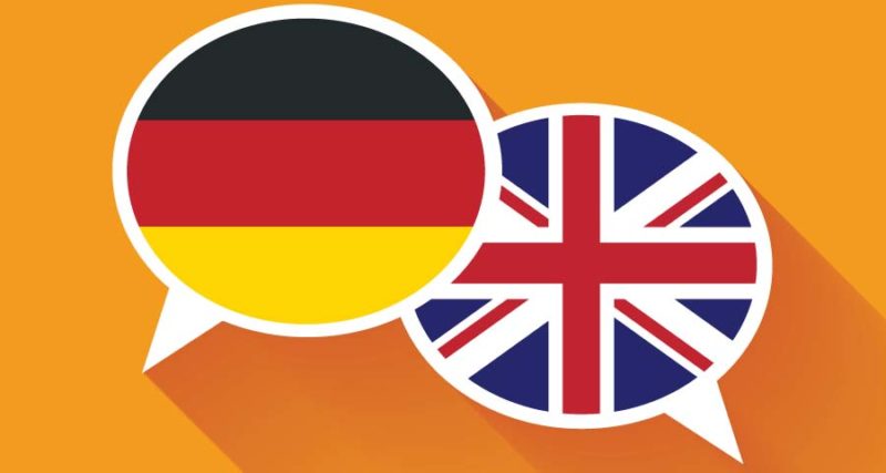 DIALECTS AND FOREIGN LANGUAGES ACCEPTING A LANGUAGE DIFFERENT FROM OUR OWN (German VS English)