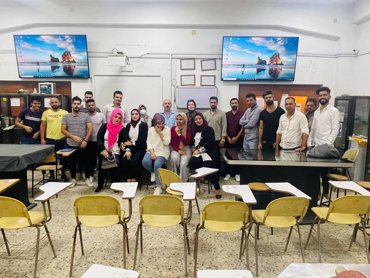 النشاطات العلمية لقسم التربية البدنية وعلوم الرياضة / كلية المستقبل الجامعة