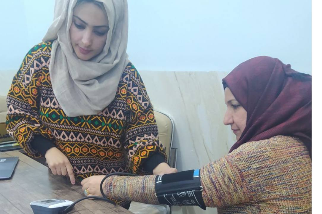 نشاط بقسم الصيدلة عن مرض ارتفاع ضغط الدم 