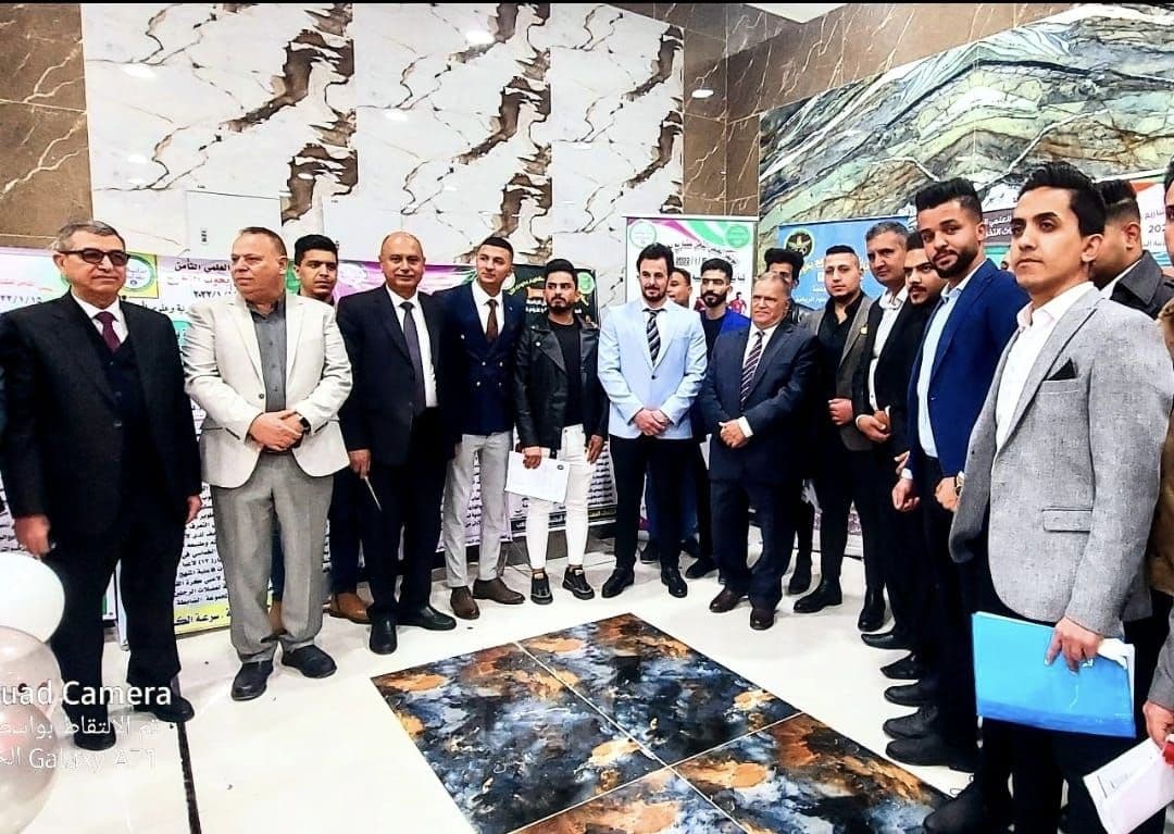 مناقشة بحث تخرج للطالب حسين علي كامل