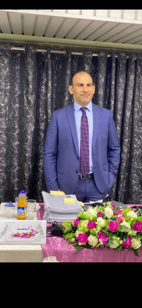 حصول التدريسي د. مؤيد هاشم مطلوب على شهادة الدكتوراه في طب الفم