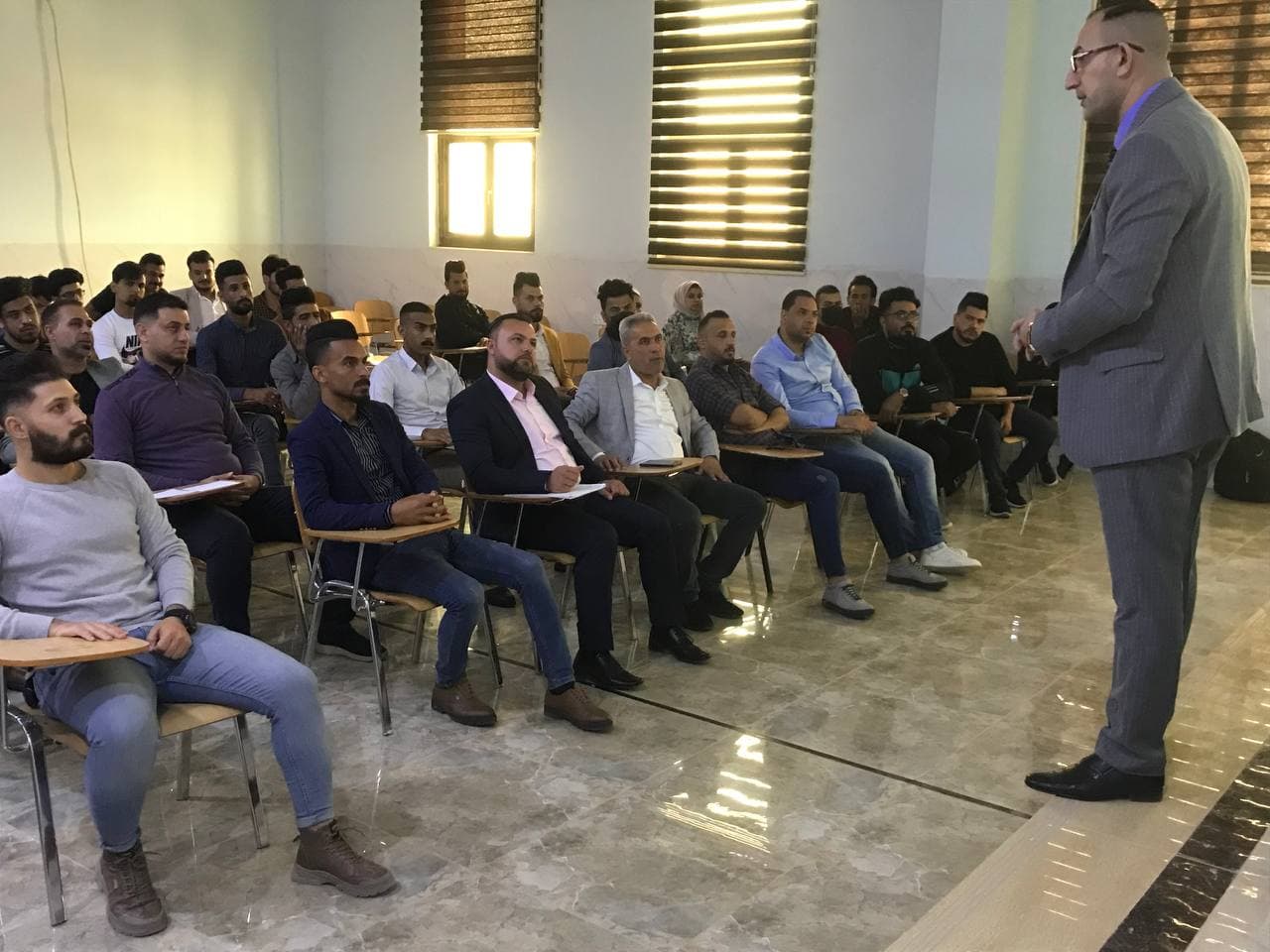 ورشة علمية تحت عنوان ( أدارة الوقت ) 