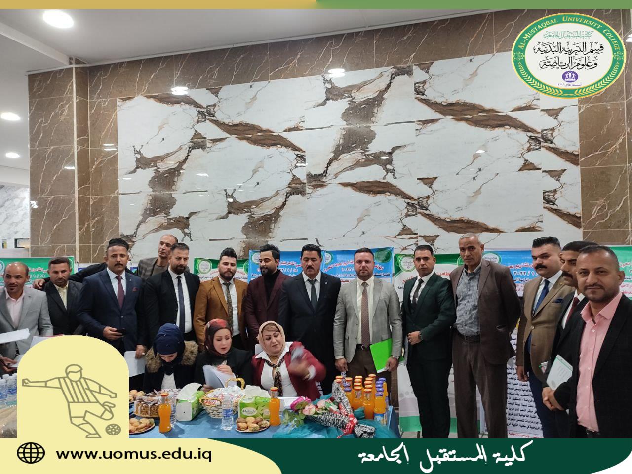 مناقشة بحث تخرج للطالب صلاح صالح محمد سلمان ضمن فعاليات المؤتمر العلمي الثامن لبحوث التخرج