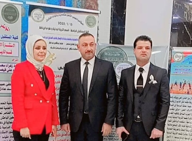 مناقشة بحث تخرج للطالب ماجد حامد سعدون ضمن فعاليات المؤتمر العلمي الثامن لبحوث التخرج