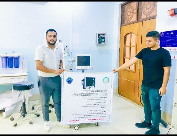 One of the student activities of the Medical Instrumentation Techniques Engineering Department