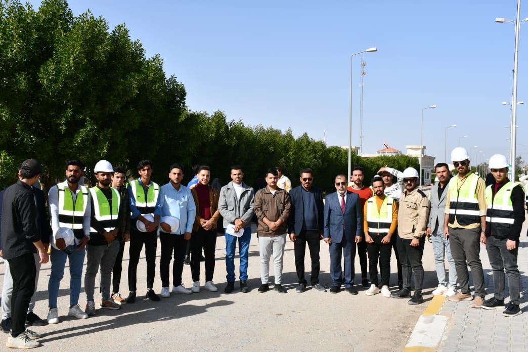 نشاط طلابي- قام به طلبة المرحلة الرابعة  في قسم الهندسة الكيمياوية و الصناعات النفطية  