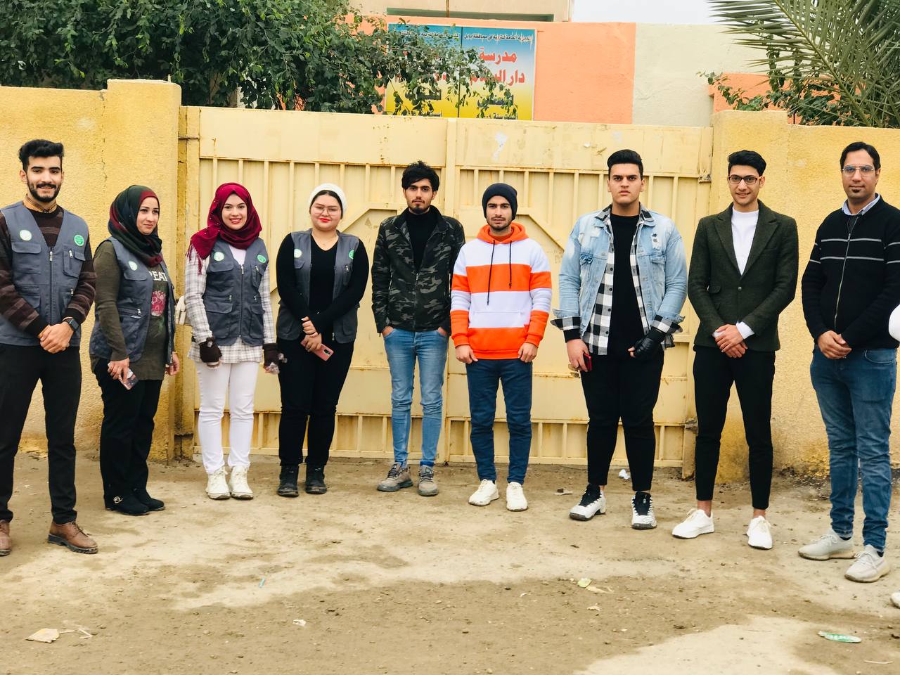 Medical Labs Department of Al-Mustaqbal University College Organizes a Donation Campaign to Provide Schools in Babylon with First Aid Boxes