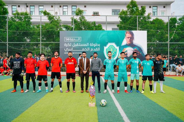 الشياطين الحمر يتوج بكأس بطولة قسم هندسة تقنيات الأجهزة الطبية