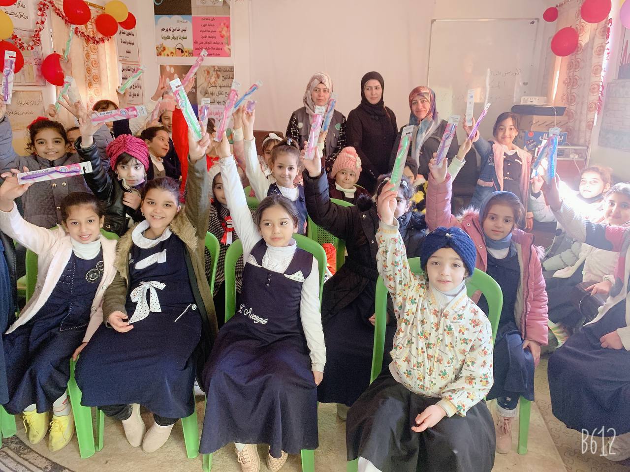 Awareness campaign about dental care and hygiene