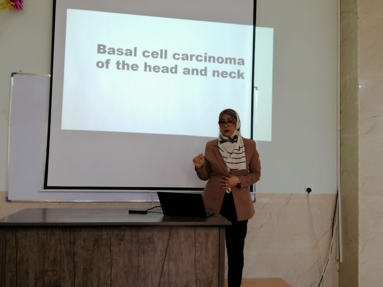 Basal call carcinoma of the head and neck 