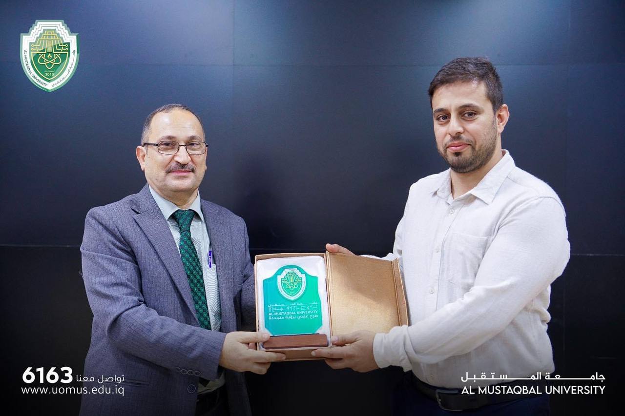 مقرر قسم تقنيات ميكانيك القوى ينشر بحثين علمييين في إحدى المجلات العالمية 