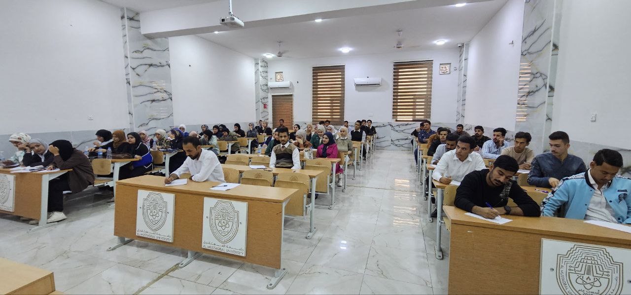 ورشة طلابية للتدريسية (م.م. سارة رحيم حمزة) بعنوان"" الخلايا الجذعية""