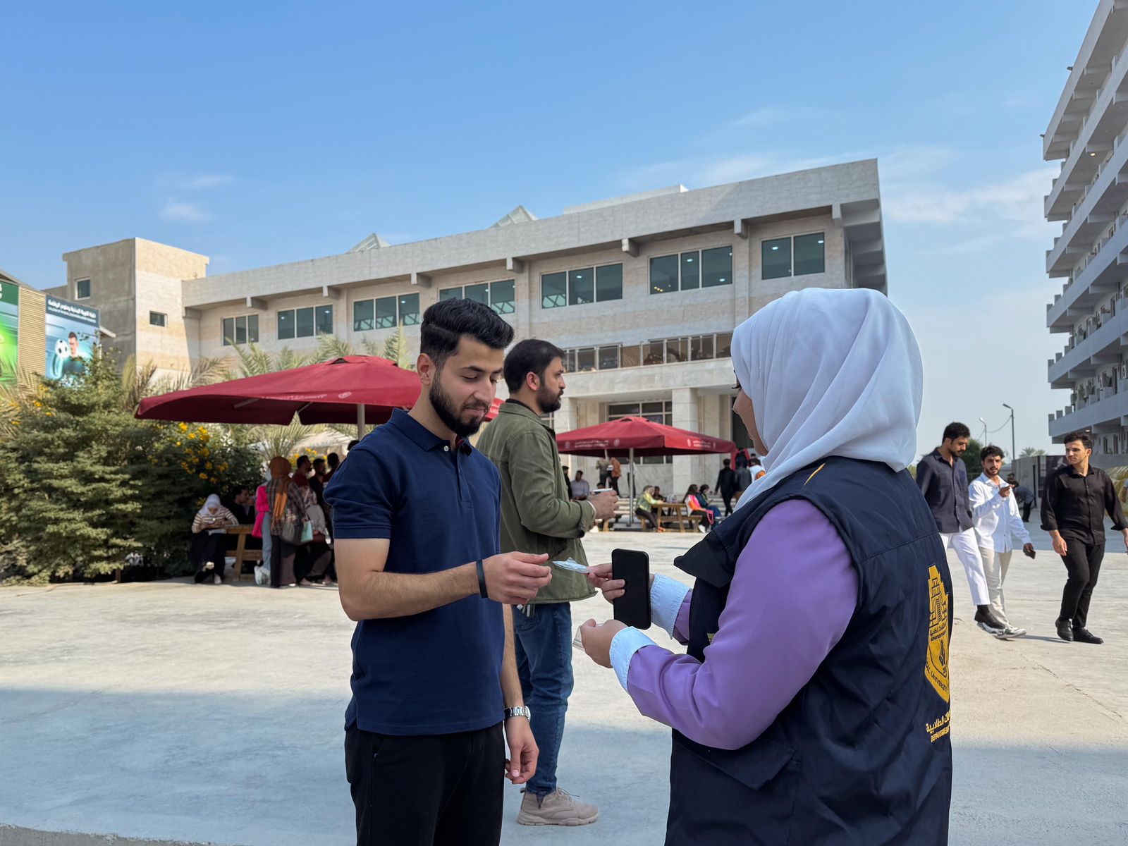  نشاط لدعم الشعب الزراعية لجامعة المستقبل من قبل قسم هندسة تقنيات الحاسوب