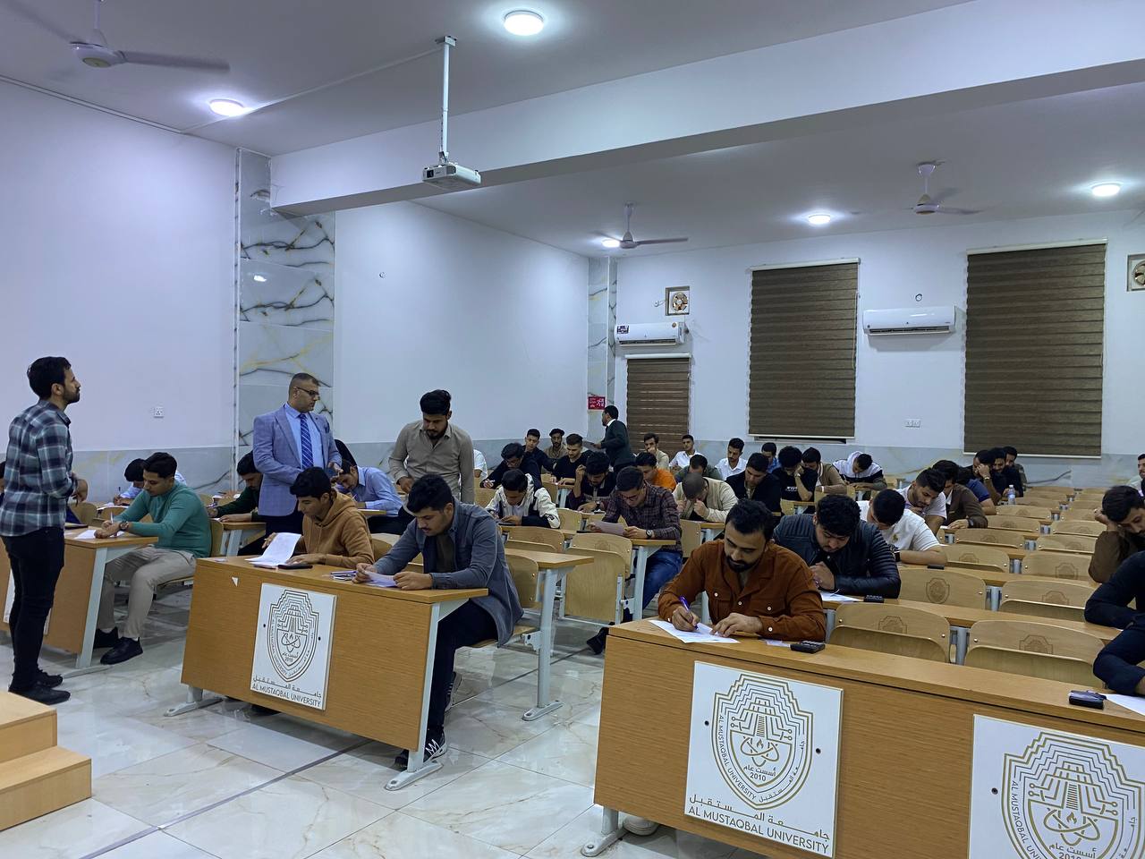Commencement of Monthly Exams at the Cybersecurity Department, Al-Mustaqbal University