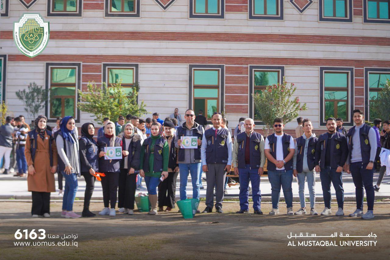 قامت إدارة قسم الشؤون العلمية بحملة تشجير بالتعاون مع قسم تقنيات التخدير في كلية التقنيات الصحيه و الطبية 