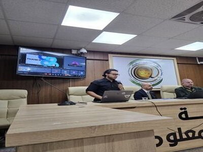 مشاركة طلبة قسم هندسة تقنيات الحاسوب في مؤتمر الذكاء الاصطناعي