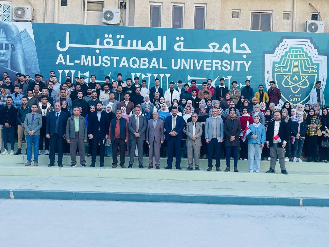 _ استقبال طلبة المرحلة الاولى _