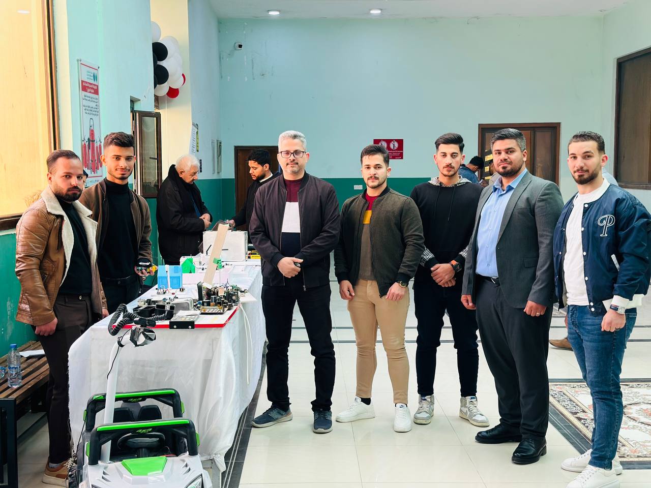 مشاركة قسم هندسة تقنيات الحاسوب في اسبوع الريادة العالمي