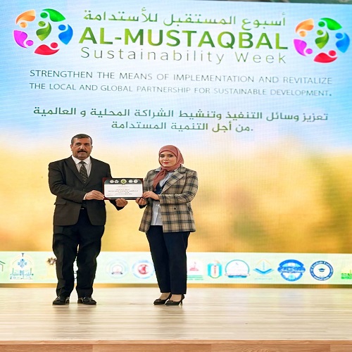 يقيم قسم تقنيات التخدير جلسه الحواريه  بعنوان  (انعاش القلب الرئوي ) في اسبوع الاستدامة في جامعة المستقبل 