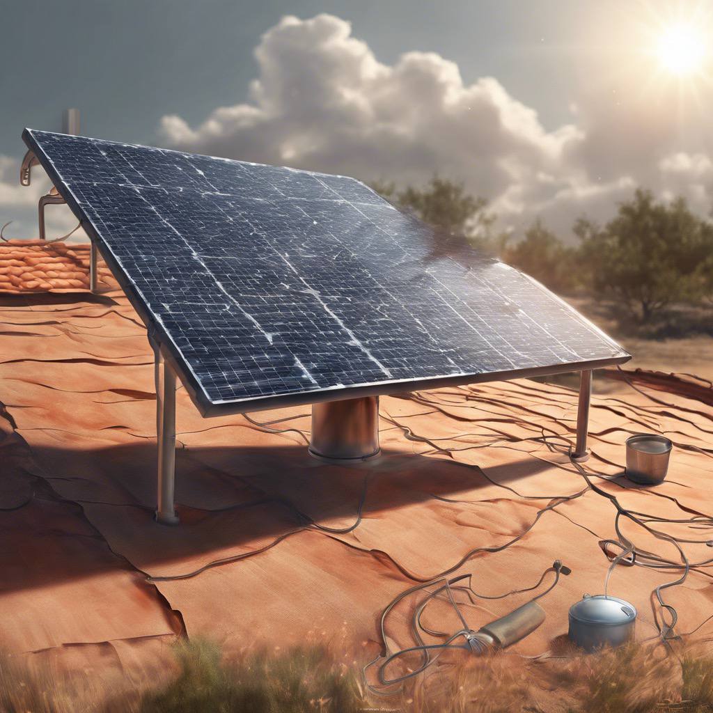 Effect of dust on photovoltaic solar module