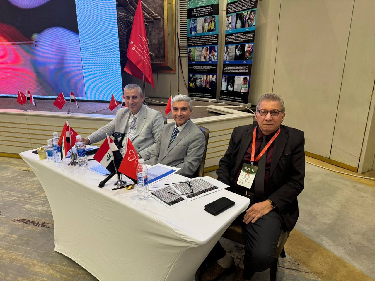 تدريسي من قسم تقنيات المختبرات الطبية بشارك المؤتمر السنوي العلمي الثالث للكشف المبكر عن تشوهات القلب الولادية للاطفال بين التحديات والحلول   