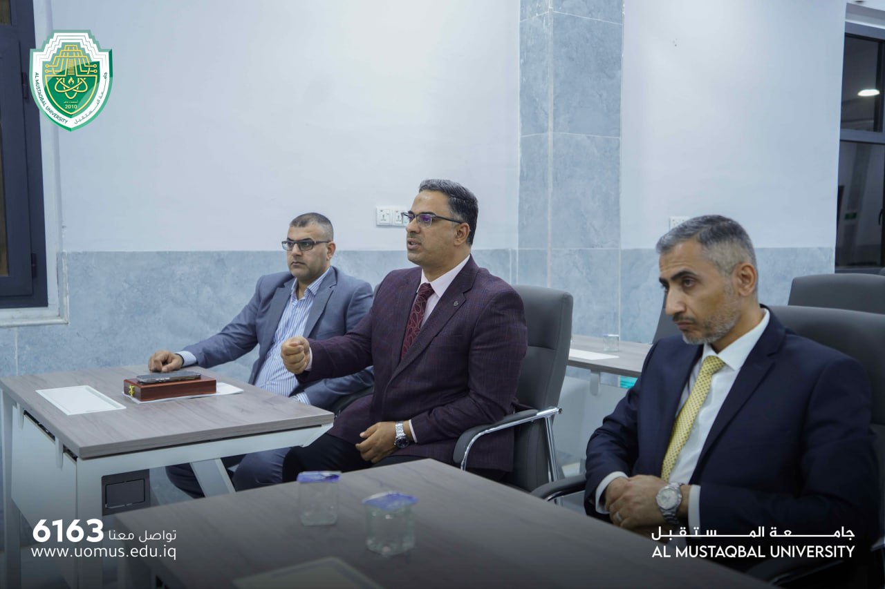 أقام مركز الذكاء الاصطناعي في جامعة المستقبل حلقة نقاشية حول "التعليم الأخضر والجامعة المستدامة "