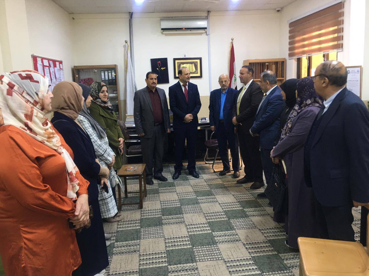 زيارة علمية  لقسم الهندسة الكيمياوية في جامعة الكوفة الى جامعة المستقبل 