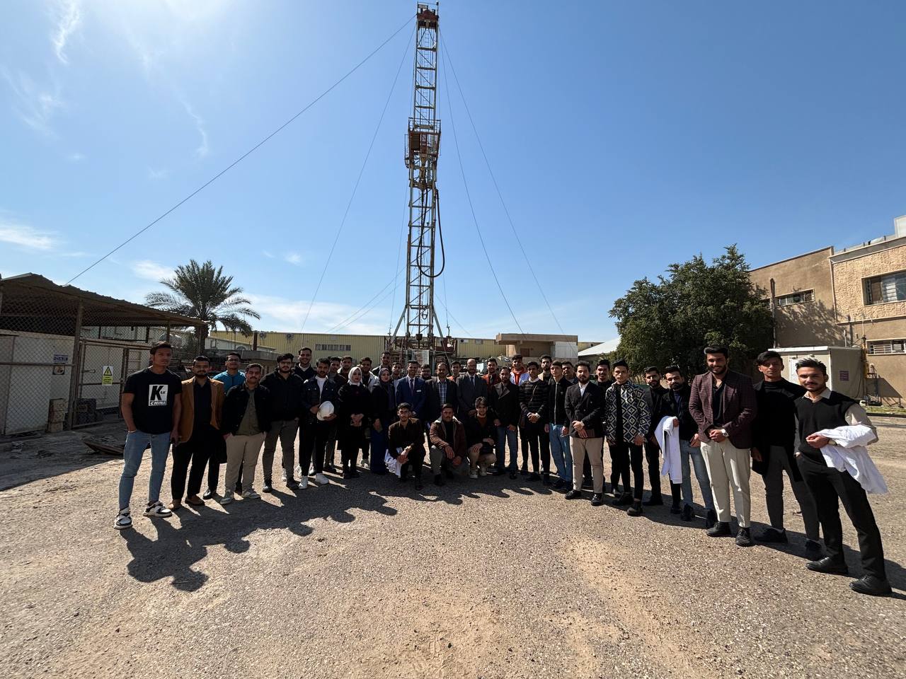 A scientific trip to the Petroleum Training Institute in Baghdad