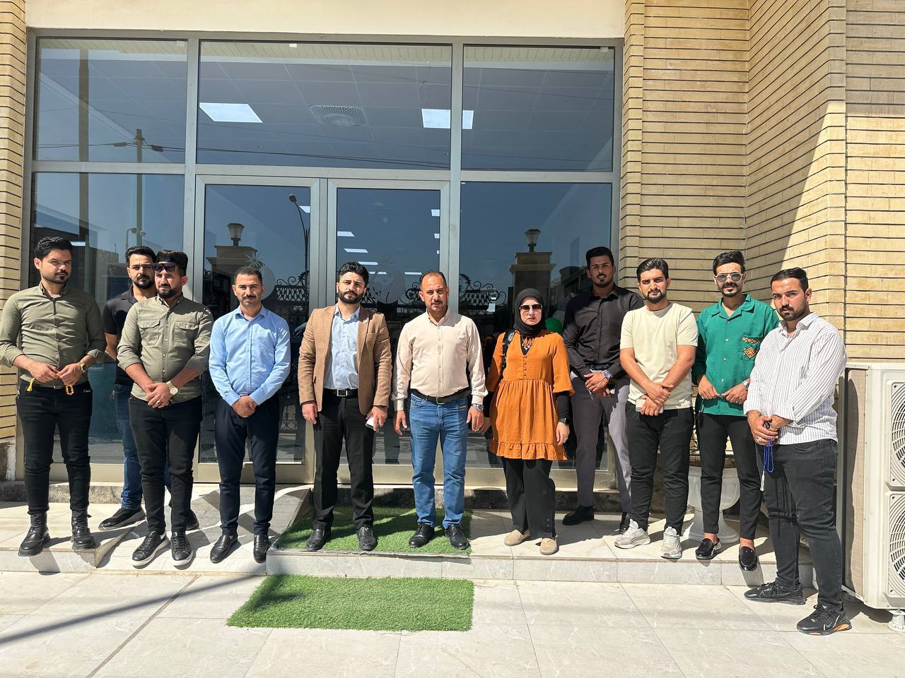 قسم المحاسبة في كلية كلية العلوم الإدارية /جامعة المستقبل  ينظم حملة كسوة  العيد