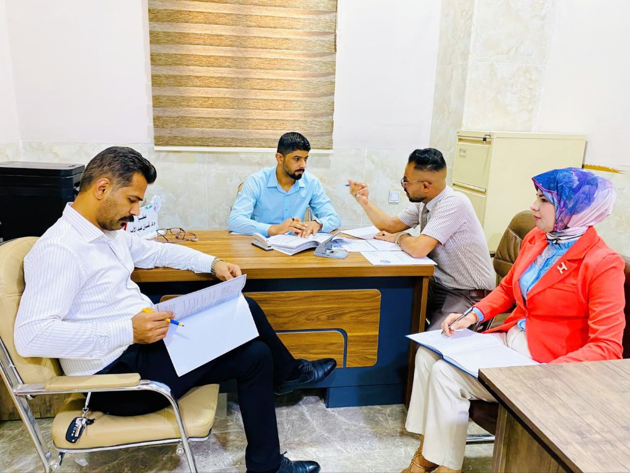 ورشة عمل حول المعيار الثانى للإعتماد البرامجى بكلية التمريض 