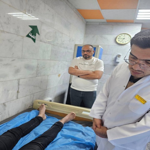 مشاركة التدريسي في قسم تقنيات التخدير د. ميثم علي شعلان في الامتحان السريري النهائي  لطلبه كليه الطب جامعه بابل 