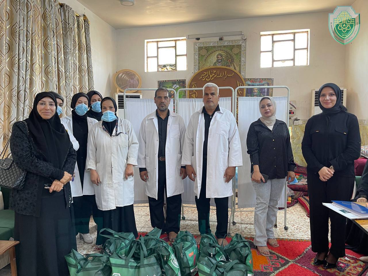  جامعة المستقبل تستمر في حملة رعاية الحوامل بالتعاون مع وزارة الصحة