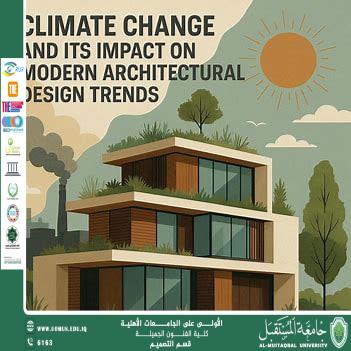 مقال بعنوان " التغير المناخي وأثره على توجهات التصميم المعماري الحديث " بقلم م.م ضحى ياسر حمزة 