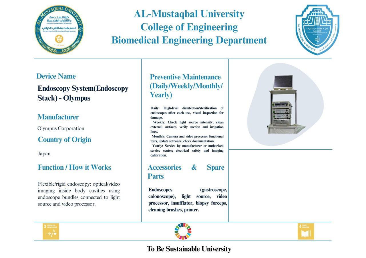 Preparing the identification panels for the Endoscopy System