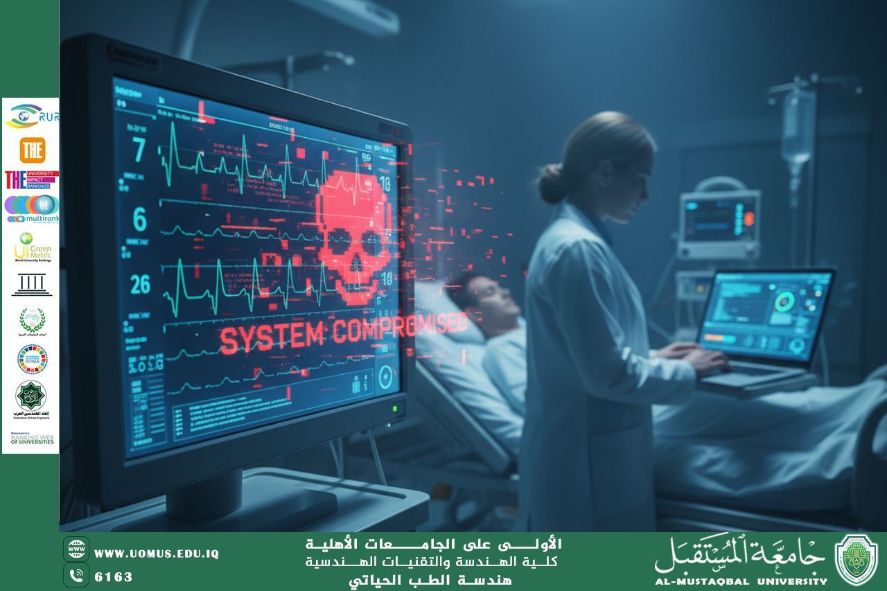 مقالة بعنوان ( Cybersecurity for Medical Devices: Our Digital Shield to Protect Patients)للأستاذة زهراء محمد كاظم 
