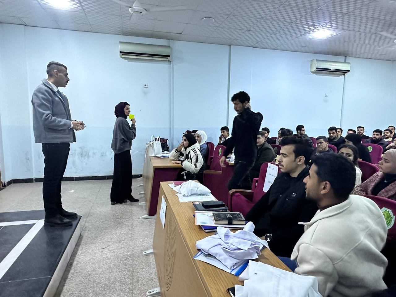 انتخابات ممثلي الشعب للمرحلة الاولى للدراسة الصباحية قسم الهندسة الكيمياوية و الصناعات النفطية في جامعة المستقبل 