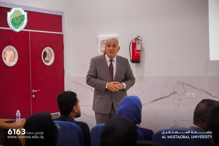 ورشة علمية القاها م.د احمد هاني 